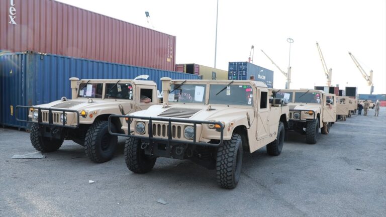 ABD, Lübnan ordusuna 150 zırhlı araç hibe etti
