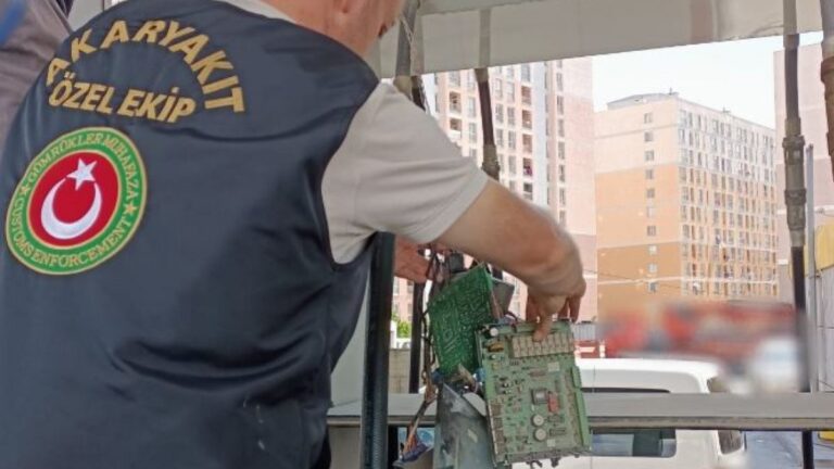 Ankara ve Çankırı’da sahte düzenekli akaryakıt istasyonlarına operasyon