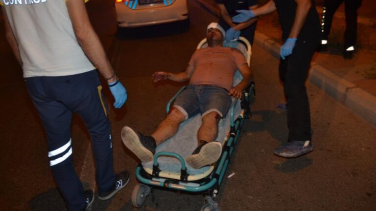 Antalya’da kaza yapan sürücünün 141 promil alkollü olduğu belirlendi