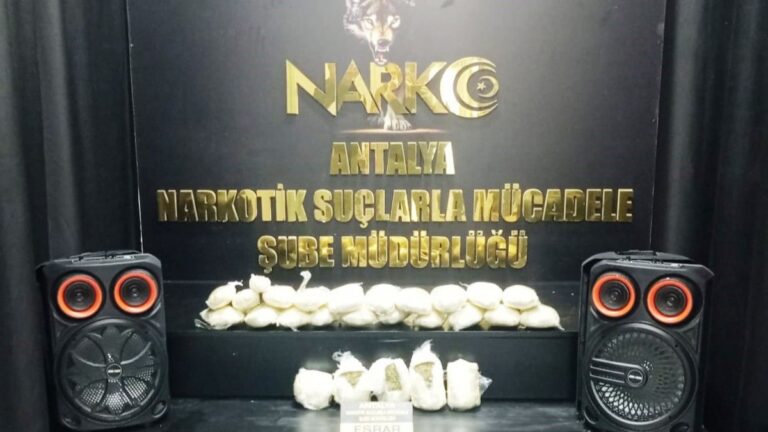 Antalya’da torbacı operasyonu: 53 gözaltı