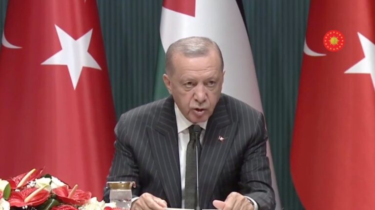 Cumhurbaşkanı Erdoğan’dan net Filistin mesajı