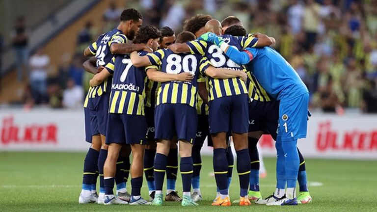 Fenerbahçe – Ümraniyespor maçının ilk 11’leri