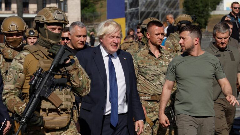İngiltere Başbakanı Johnson, Kiev’e gitti