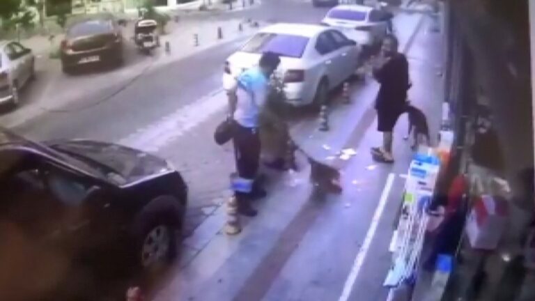 Kadıköy’de ‘köpeğe toz geldi’ diyerek temizlik işçisini dövdü