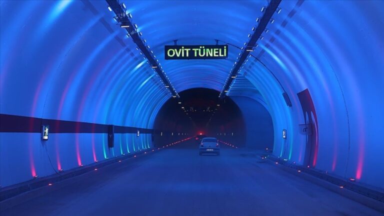 Rize ile Erzurum arasındaki Ovit Tüneli’nden yılda 15,5 milyon lira tasarruf