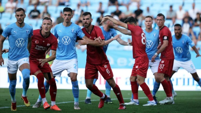 Sivasspor,  Malmö’ye deplasmanda 3-1 mağlup oldu
