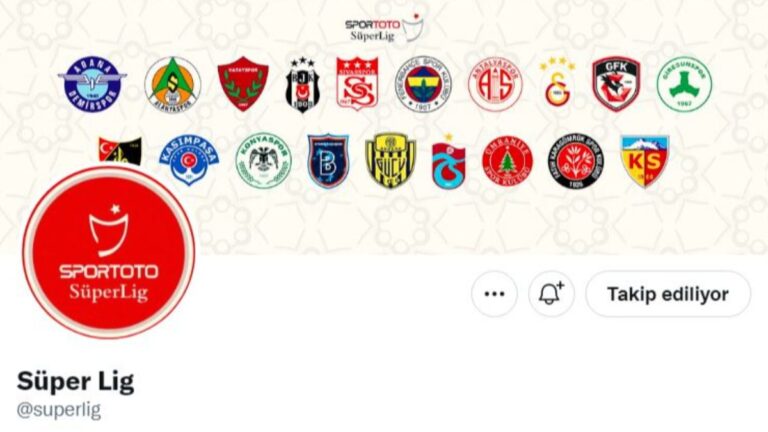 Süper Lig, Twitter hesabı sonunda açıldı